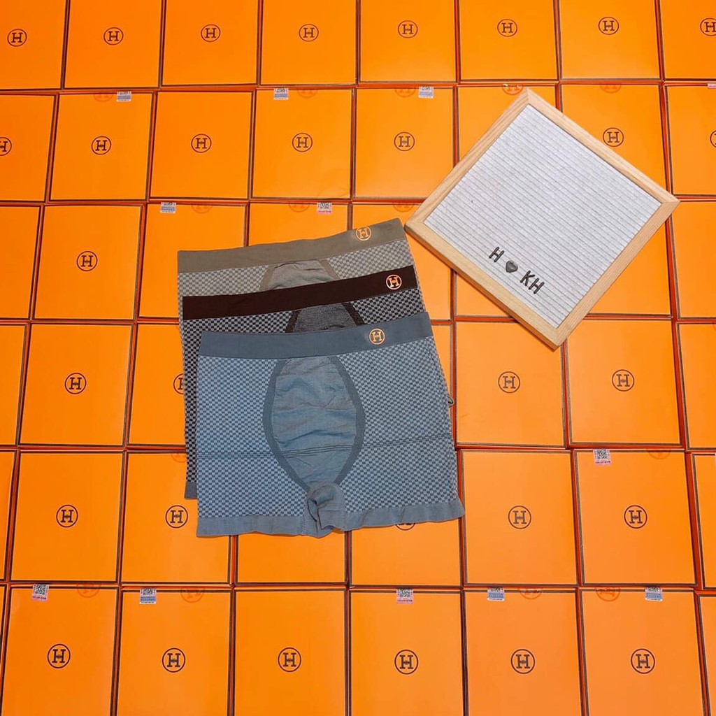 Combo 3 Quần sịp đùi nam chất cotton dày dặn  thông hơi co dãn 4 Chiều