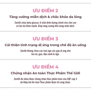 [1.2kg] Zenith thức ăn hạt mềm cho chó con