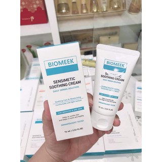 Kem tế bào gốc Biomeek phục hồi da yếu 75ml