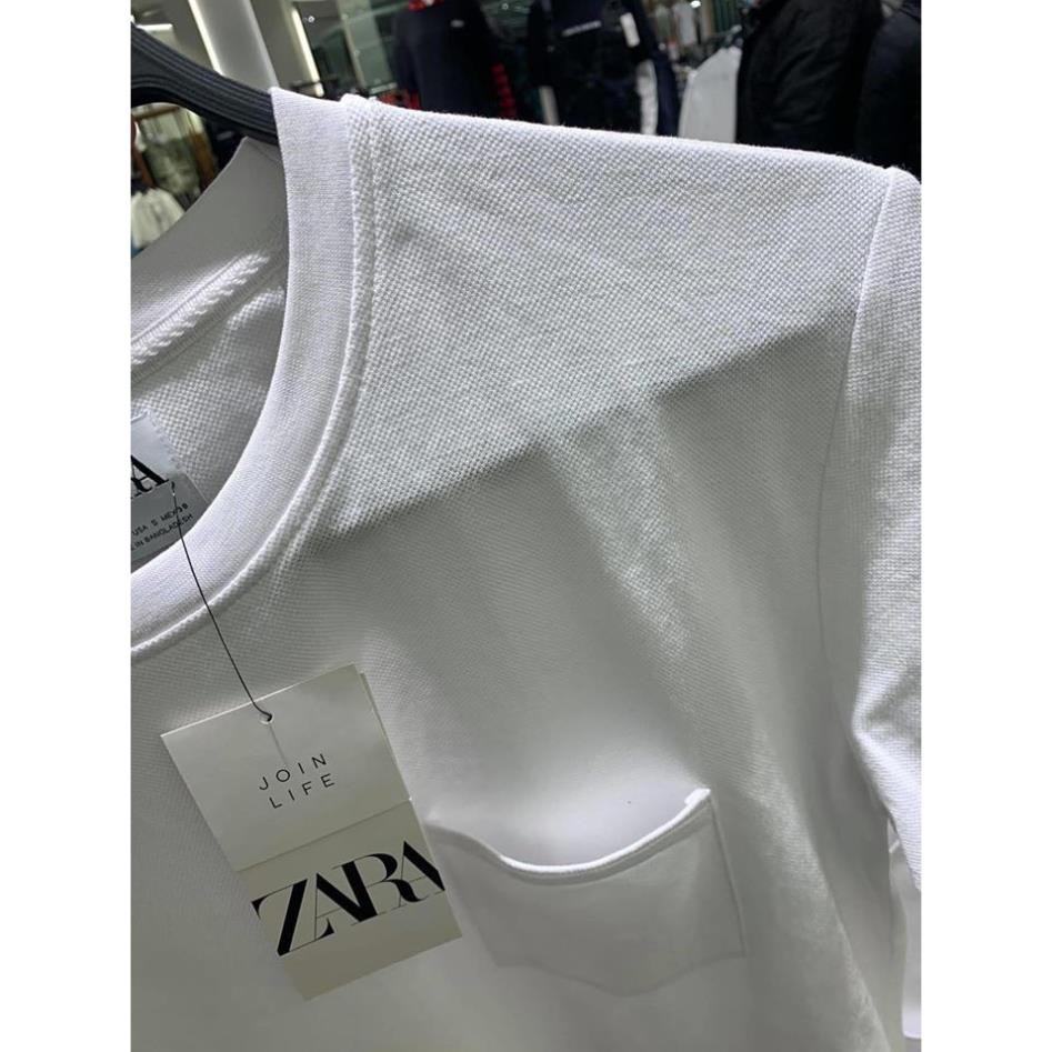 Áo thun tay lỡ ZARA [Cotton cao cấp ] form rộng.Zing store  ༷