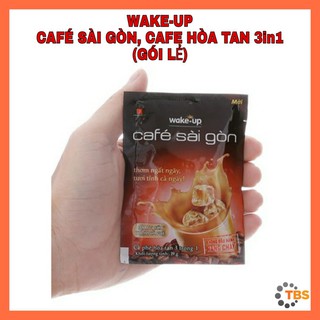 [WAKE UP-GÓI LẺ] Cafe Sài Gòn, Cà phê sữa hòa tan 3in1