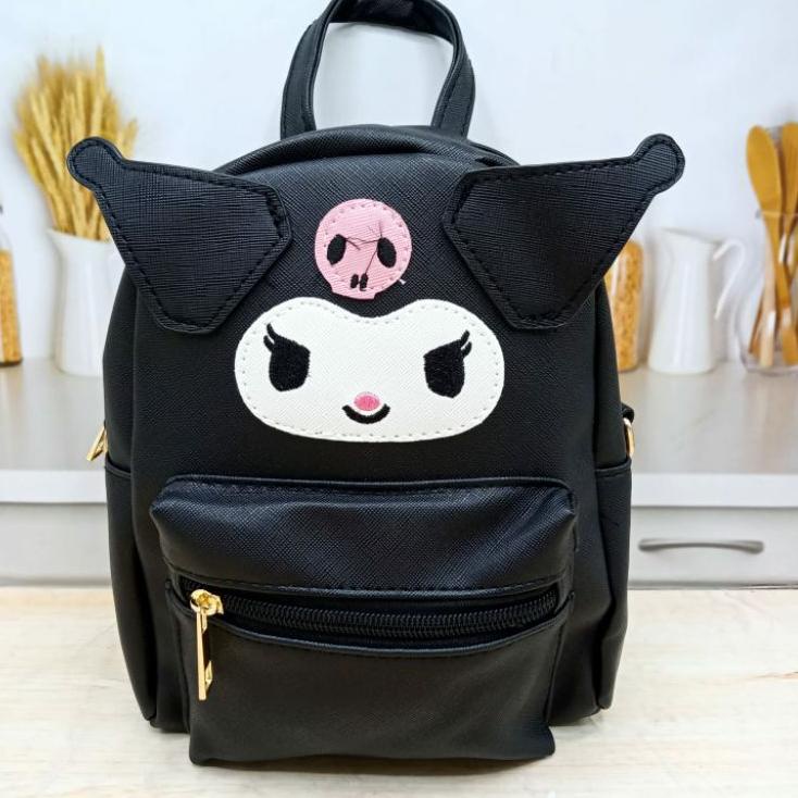 Ba Lô MINI 2 Trong 1 SANRIO Chính Hãng HELLO KITTY MELODY CINAMOROLL KUROMI