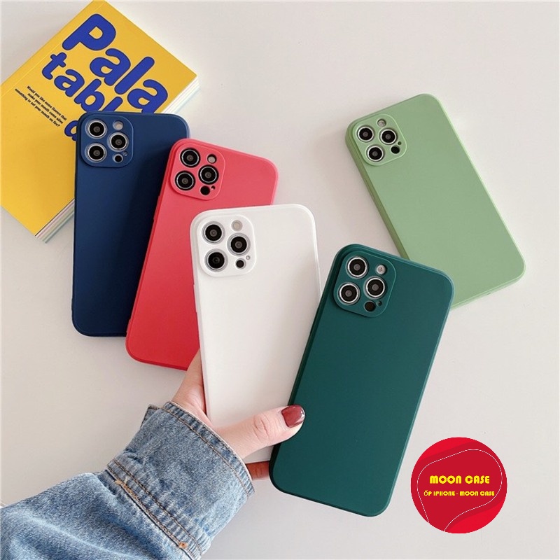 Ốp lưng iphone dẻo cạnh vuông full camera 6/6plus/6s/6splus/7/7plus/8/8plus/x/xr/xs/11/12/pro/max/plus/promax