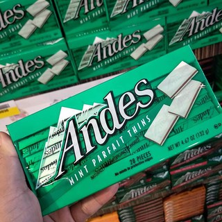 [Hàng Chính Hãng] Kẹo Andes Bạc Hà Nhân Sôcôla 132gr