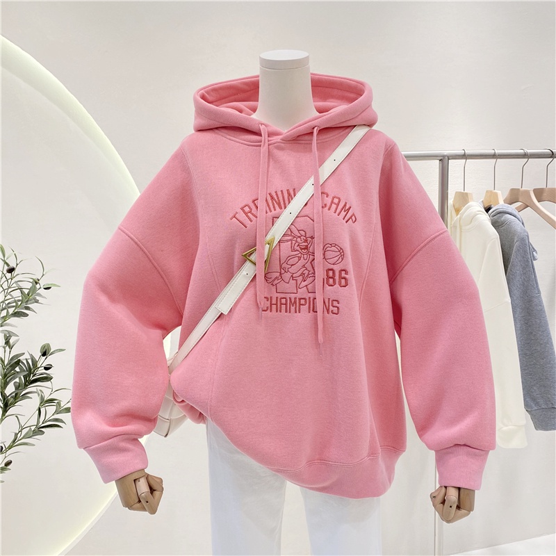 Áo HooDie  Nỉ , Logo Thêu ,Nhung Dày ,Có Mủ Trùm Đầu , Áo Thu Đông | BigBuy360 - bigbuy360.vn