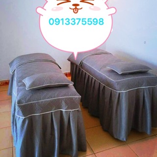 Bộ chăn ga trải giường spa