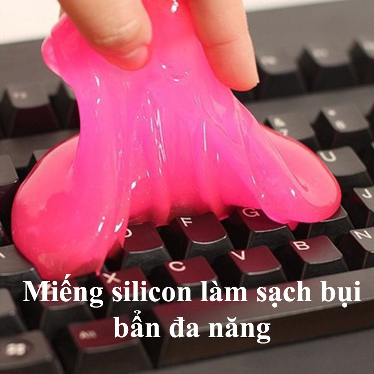 GEL SILICON DẺO LÀM SẠCH ĐA NĂNG, HÚT BỤI XE Ô TÔ, BÀN PHÍM, VẬT DỤNG GIA ĐÌNH ĐA NĂNG