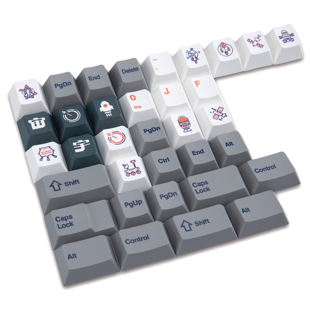 PBT keycap Cherry Profile 139 Phím Đặt Thuốc nhuộm Thăng hoa 61/87/104/108 Phím ANSI Layout Keycap cho Bàn phím chơi game Cơ Cherry MX Switch Gateron Kailh