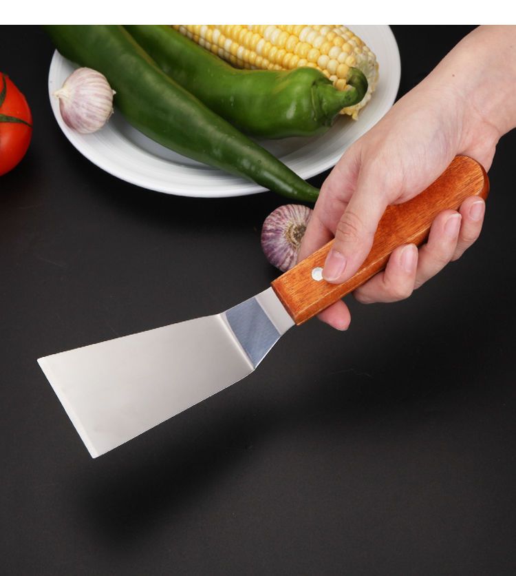 Xẻng chiên đồ ăn thép không gỉ chất lượng cao dành cho nhà bếp