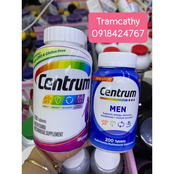 centrum women Centrum nữ vitamin tổng hợp cho nữ dưới 50 tuổi