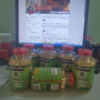 Vitamin E đỏ Mỹ 500 viên
