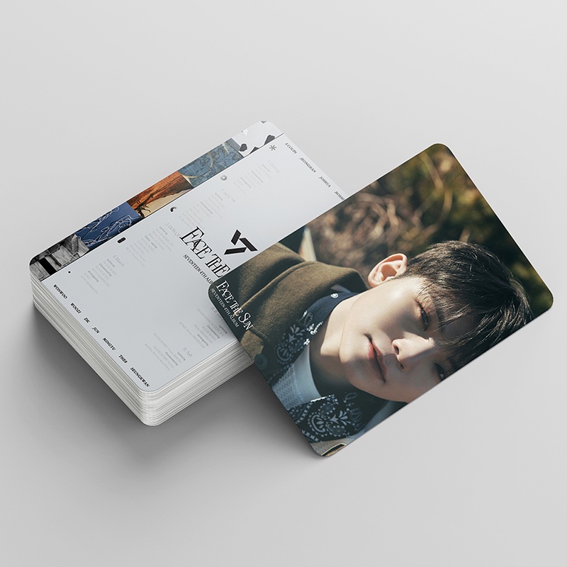 Hộp 55 Thẻ Hình Thành Viên Nhóm Nhạc Seventeen