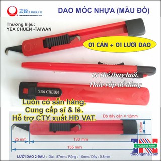 DAO MÓC CẮT SỢI - YEA CHUEN (TAI WAN) - LOẠI TRƯỢT