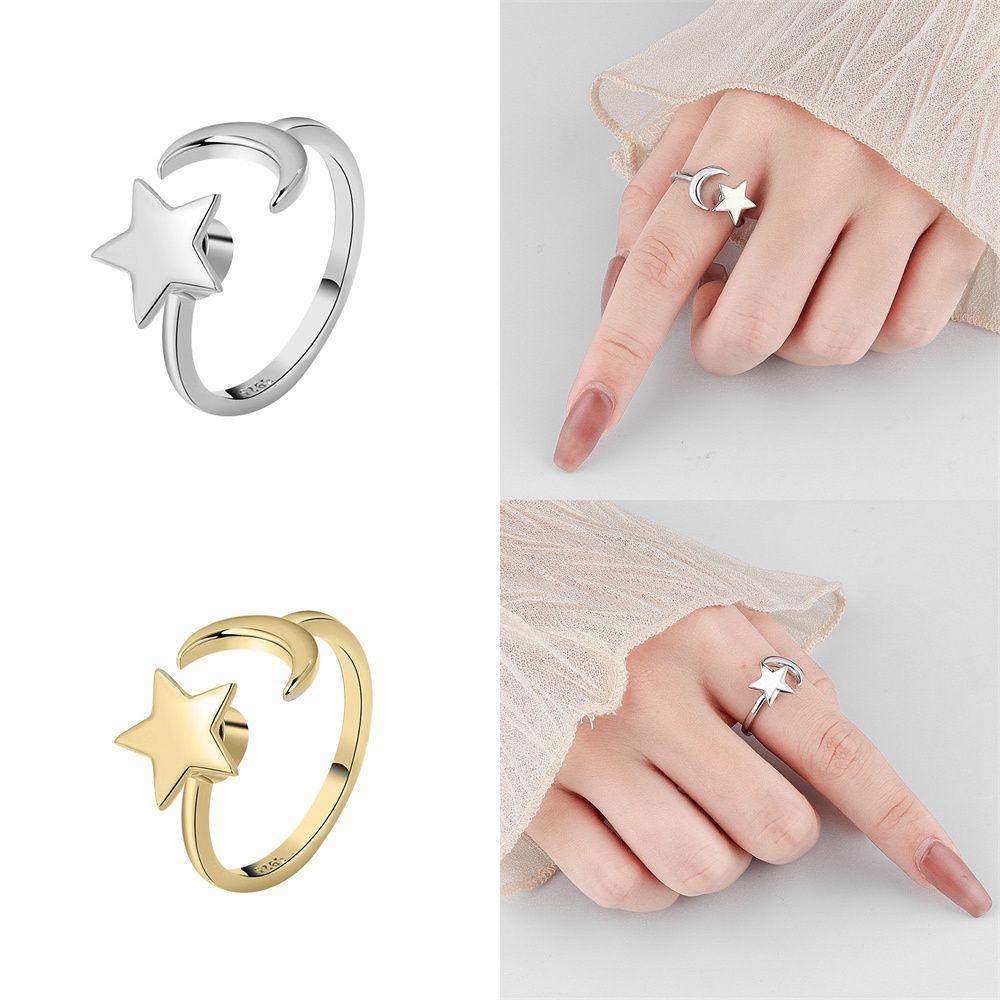 Nhẫn Hình Ngôi Sao Chống Căng Thẳng 1 Cái