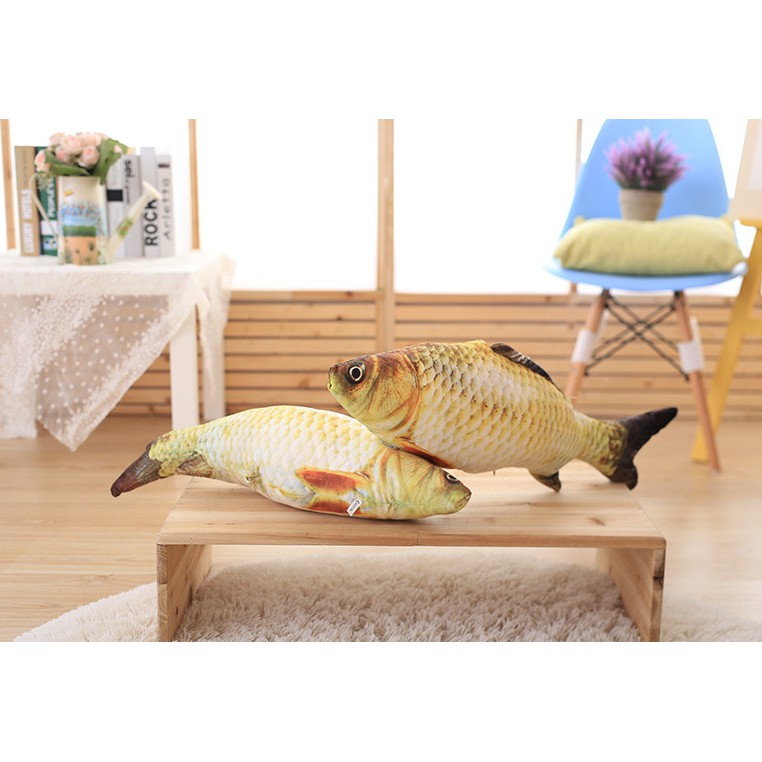 Gối 3D Cá Chép 60cm (shopgiaysaoviet)