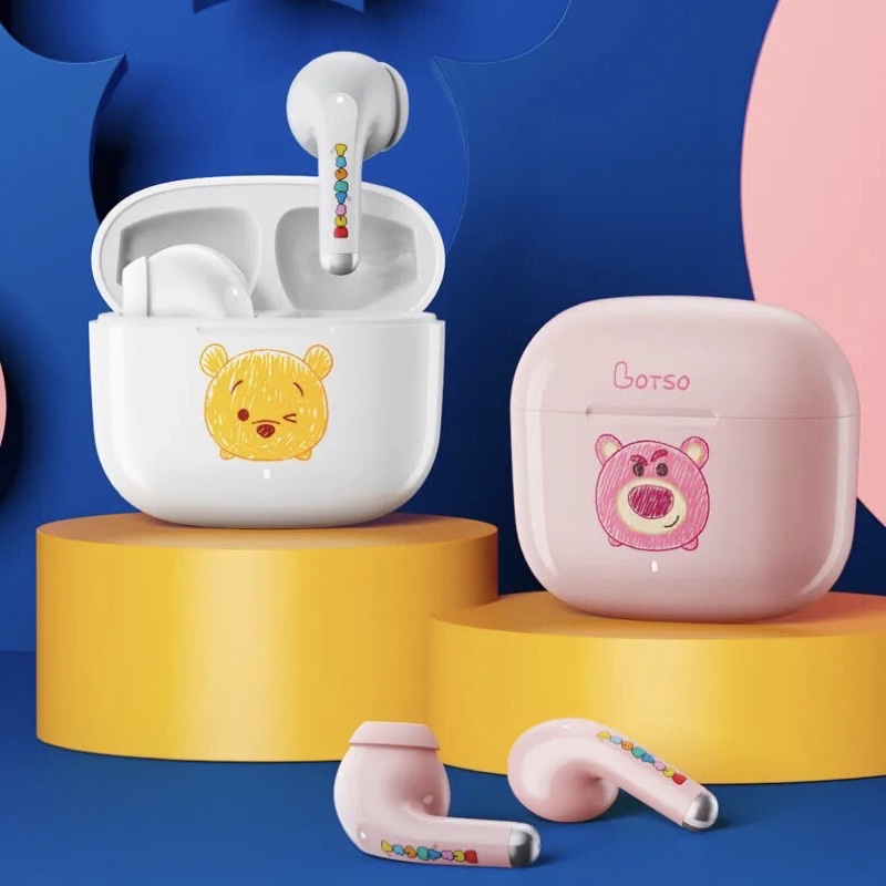 Tai nghe nhét tai Bluetooth 5.0 không dây F6 Tsum Tsum Disney
