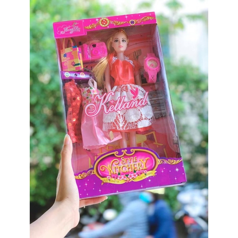 [FREESHIP] Búp bê Barbie phiên bản du lịch