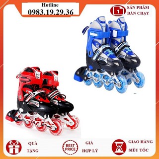 GIÀY PATIN TRẺ EM KÈM BẢO HỘ