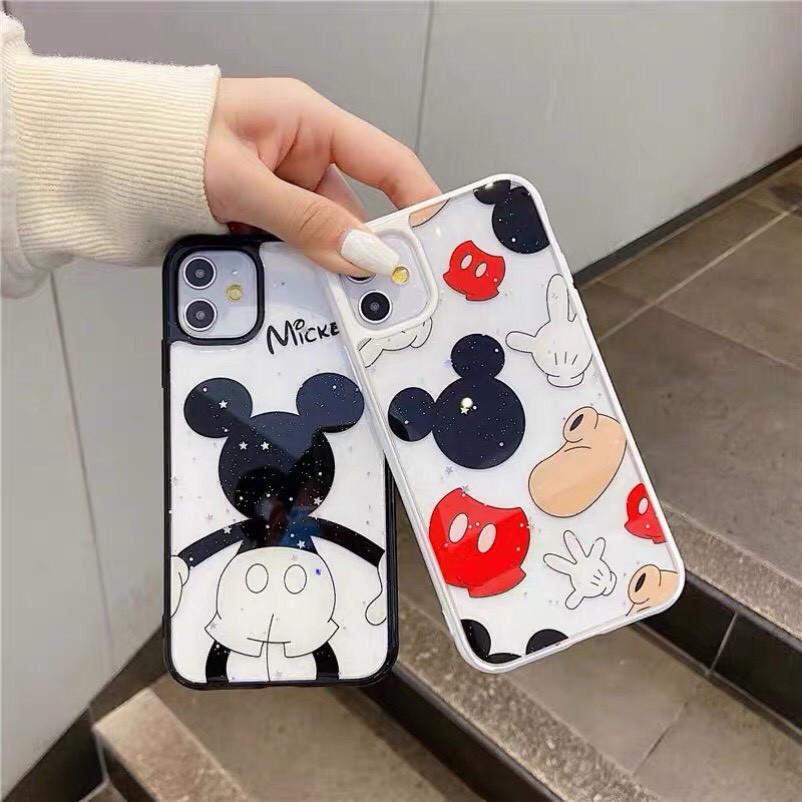 Ốp  lưng iphone  6/6plus/6s/6splus/6/7/7plus/8/8plus/x/xs/xsmax/11/11pro/11promax Trong Hình Mickey