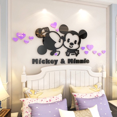 Tranh dán tường mica 3D💖𝐅𝐑𝐄𝐄 𝐒𝐇𝐈𝐏💖 Decor phòng ngủ, phòng khách cho bé, tranh dán tường chất liệu Mica rất đẹp