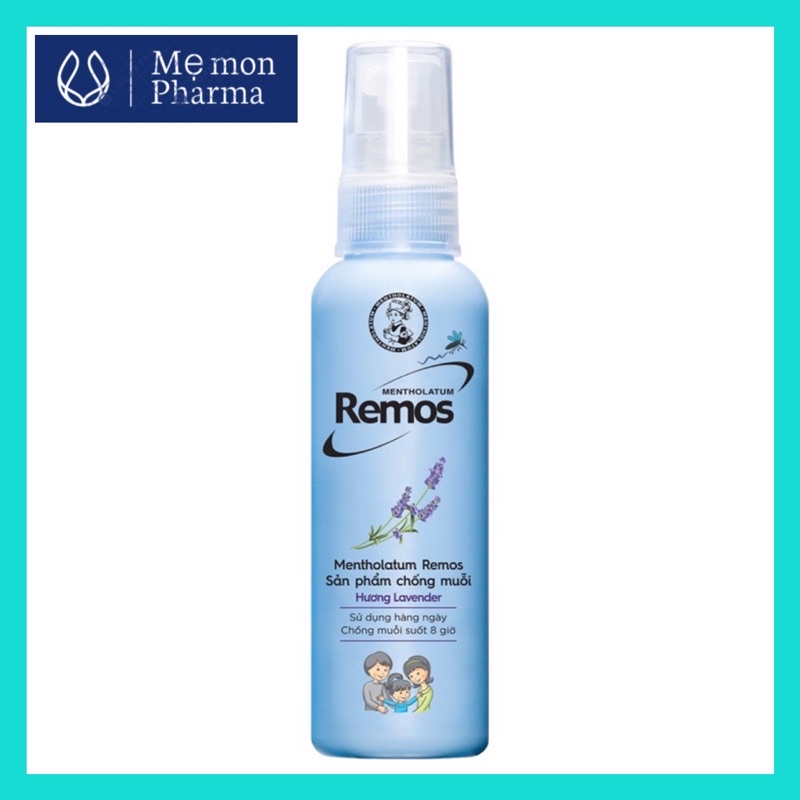 Xịt Chống Muỗi Remos Lavender 60Ml
