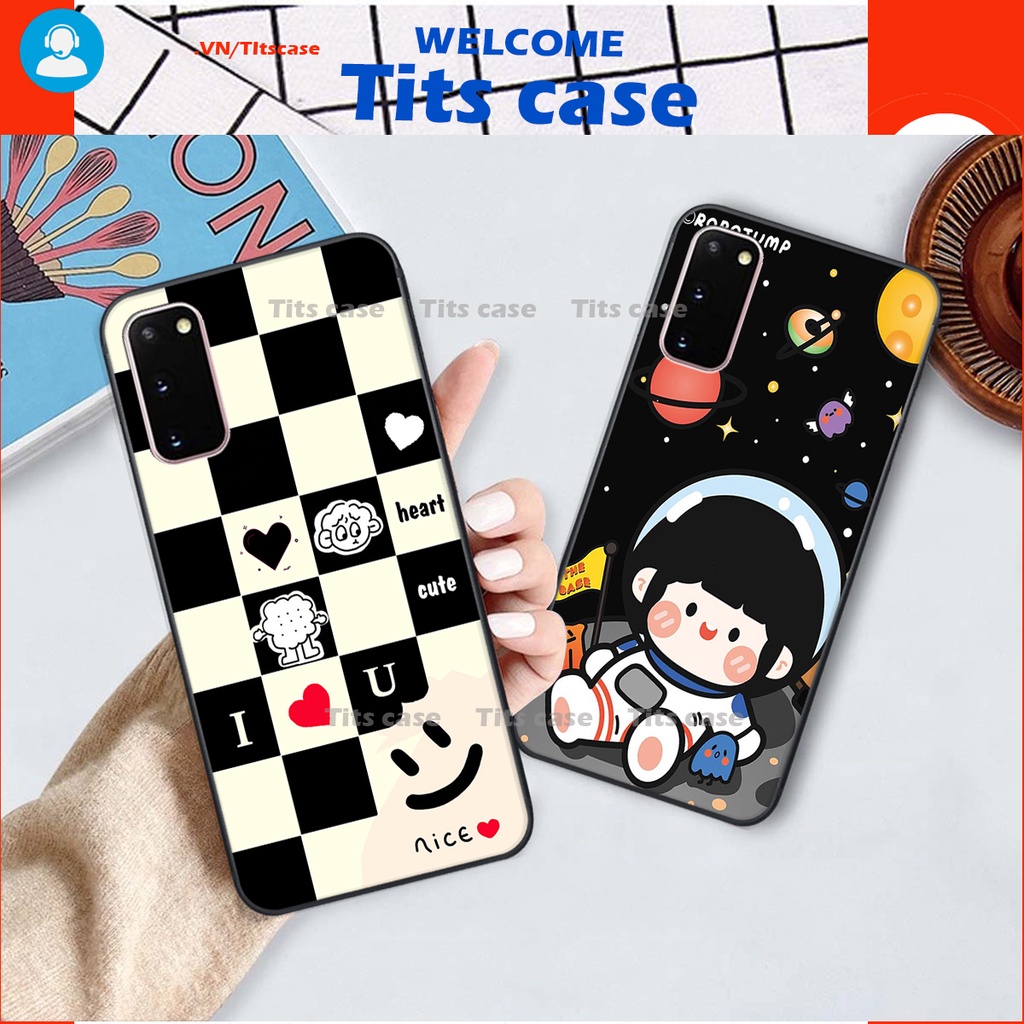 Ốp lưng Samsung Galaxy S20 / S20 PLUS / S20 FE in hình bò sữa, gấu be@r, cute cực  ĐỈNH -  cực CHẤT-  cực COOL