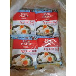 [Mã 77FMCGSALE1 giảm 10% đơn 250K] [TUYỆT ĐỈNH]200GGR Cá Viên Nhân Trứng Cá Rich MaMa- Egg Fish Ball | BigBuy360 - bigbuy360.vn