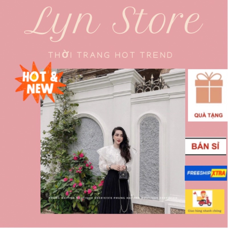 Sét váy sơ mi nữ mix chân váy ren siêu nữ tính sang chảnh tiểu thư (FREESHIP)