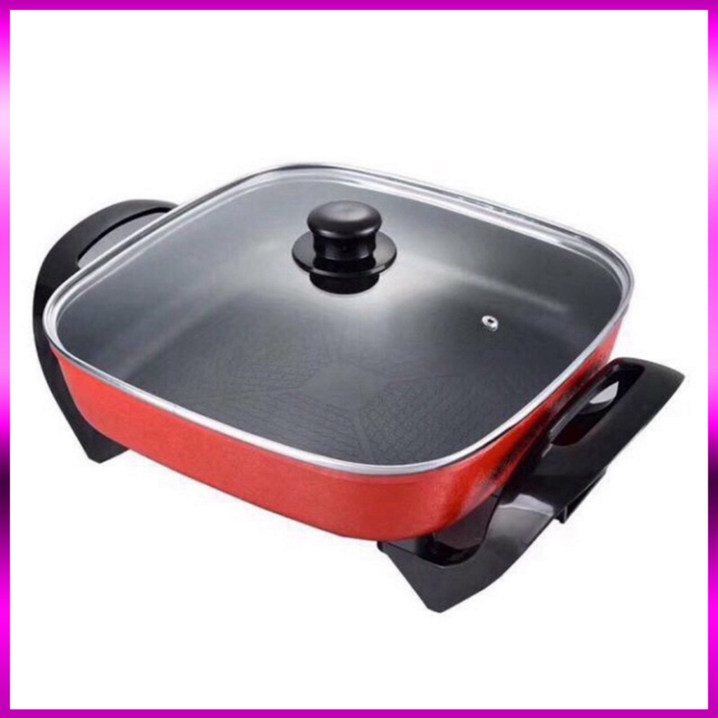 Nồi lẩu điện 6L - chảo điện đa năng cao cấp Hongshuanxi Ninaninastore99