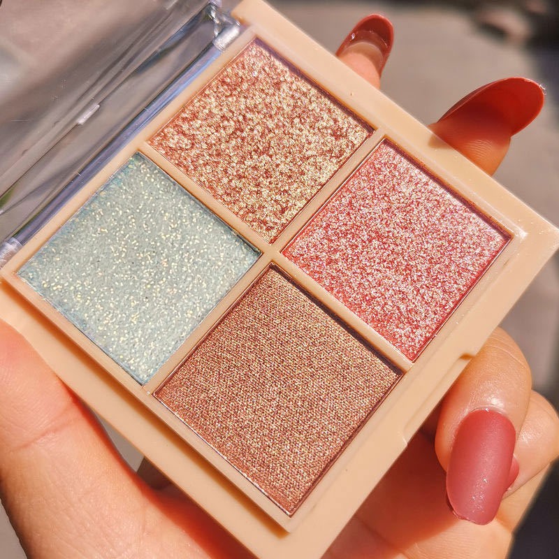 Bảng Phấn Mắt 4 Màu Làm Đẹp Trang Điểm Lâu Trôi | BigBuy360 - bigbuy360.vn