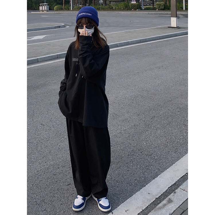 Áo hoodie dáng rộng thời trang cá tính phong cách Hàn Quốc 2021 | BigBuy360 - bigbuy360.vn