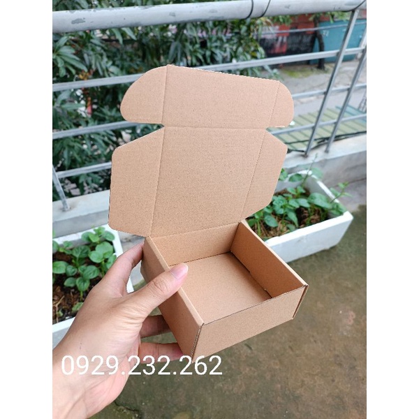 12 x 12 x 5 cm - 20 Hộp carton nắp gập 12*12*5 cm