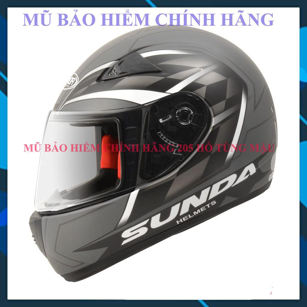 Mũ bảo hiểm fullface SUNDA 2000C chính hãng - Nhiều màu tem