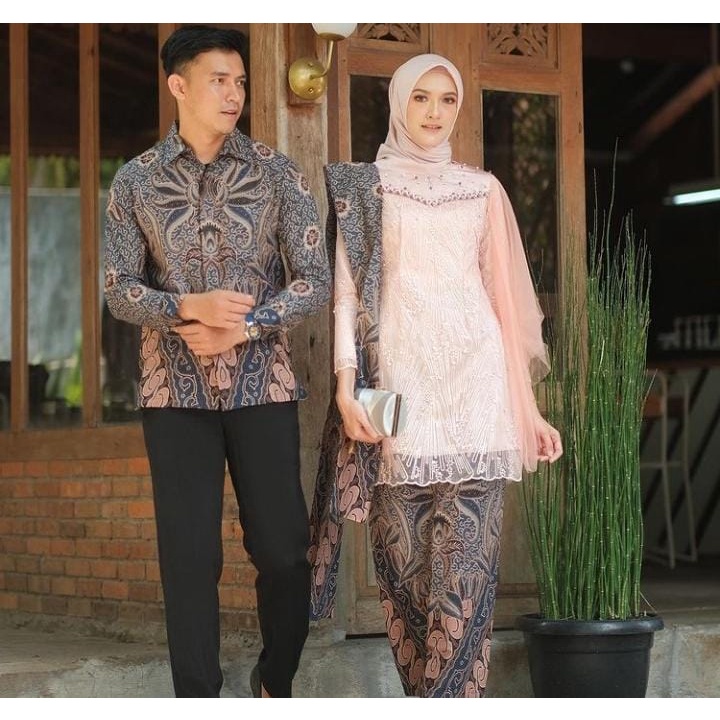 Mới Nhất!!Bộ Áo Quần BATIK Bằng Cotton Chất Lượng Cao 2022 Cho Cặp Đôi
