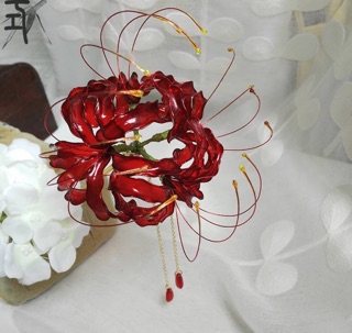 (Order) Trâm hoa bỉ ngạn, trâm cài tóc