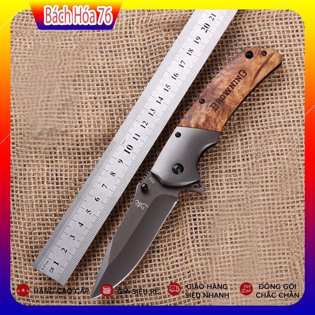 Dao Phượt gấp gọn cao cấp browning 354 BAHOBASA