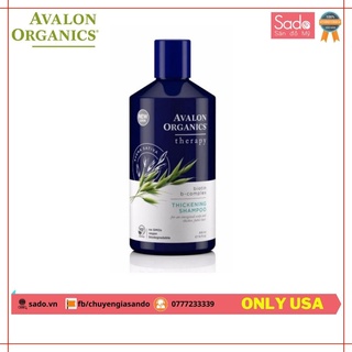 Dầu xả Avalon Organics Biotin B-Complex Thickening Shampoo 397ml