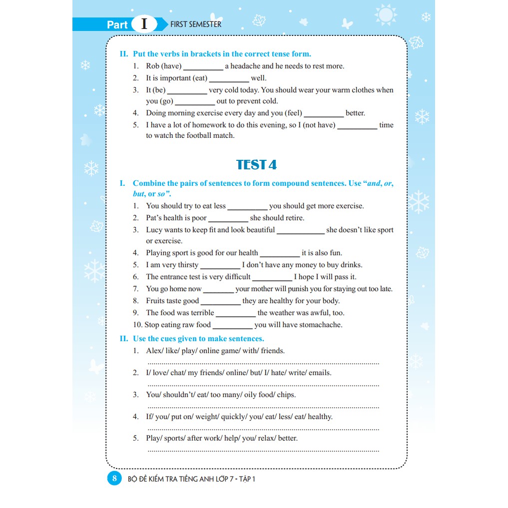 Sách - Bộ đề kiểm tra tiếng Anh lớp 7 tập 1 - Có đáp án | BigBuy360 - bigbuy360.vn