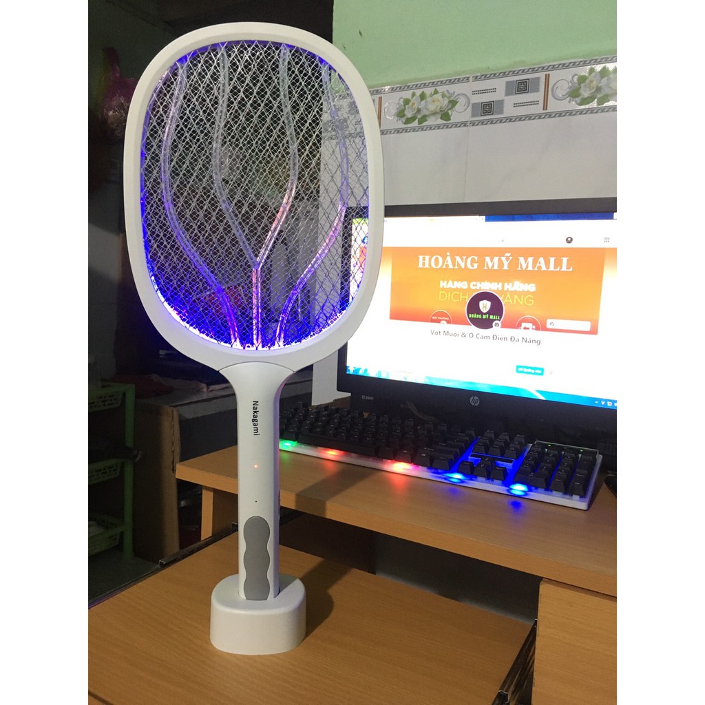 Vợt Muỗi Thông Minh 4.0 Tự động diệt muỗi chính hãng nakagami