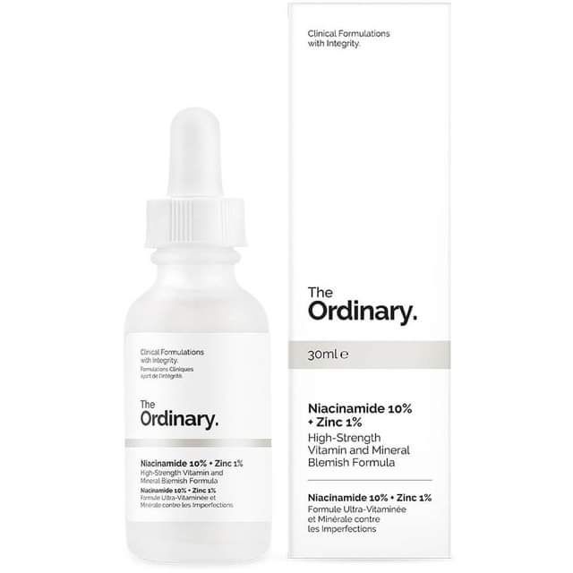The Ordinary - Niacinamide 10% + Zinc 1% - Serum Dành Cho Da Mụn