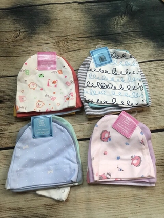 Set 5 mũ sơ sinh carter