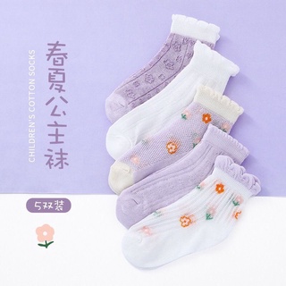 Tất phối ren kiểu công chúa dễ thương thời trang xuân hè cho bé