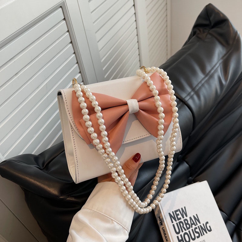 Túi xách IELGY đính nơ thời trang xinh xắn cho nữ