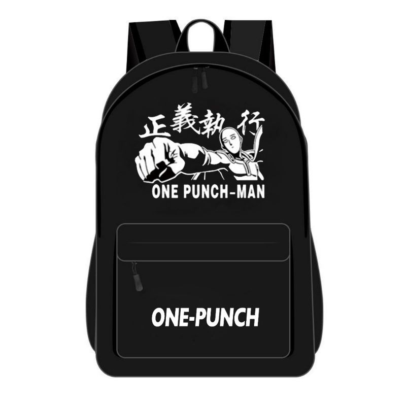 Balo Đi Học Cá Tính Hoạt Hình One Punch Man - Saitama