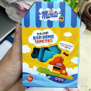 TRÒ CHƠI RÁP HÌNH SÁNG TẠO- KM MONTE