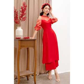 Bộ áo dài tay lửng - 20Again - BSA2881
