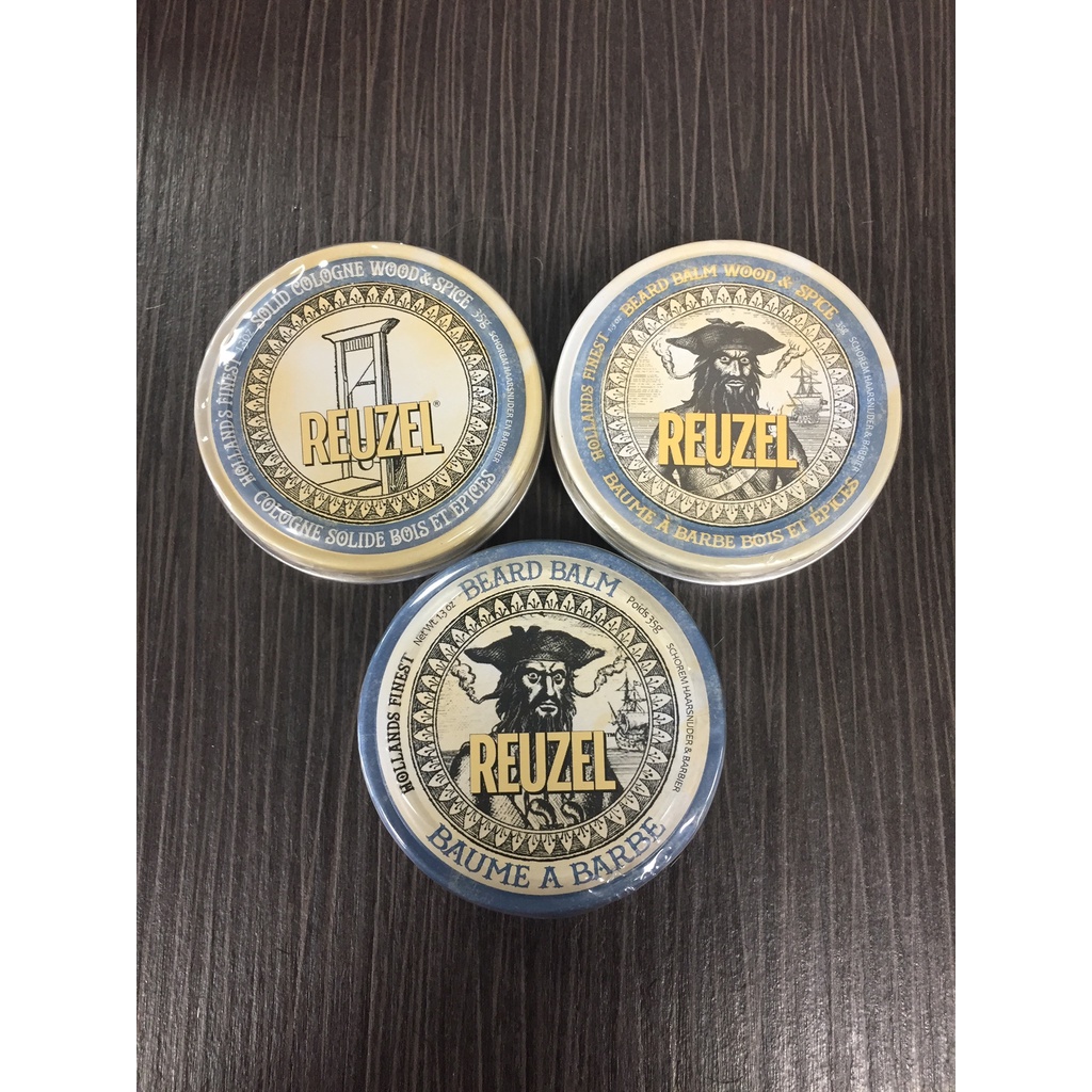 KEM DƯỠNG GIỮ NẾP VÀ CHĂM SÓC RÂU REUZEL WOOD AND SPICE BEARD BALM 35G