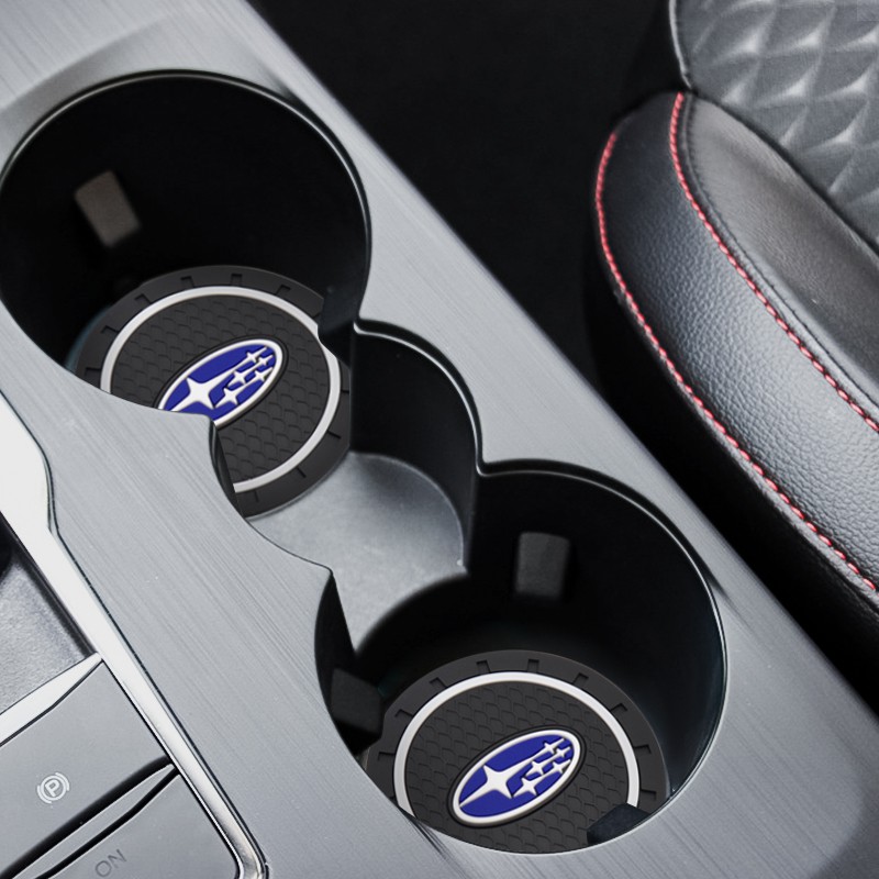 1 / 2 Chiếc Xe Coaster Cốc Nước Giá Đỡ Chai Miếng Lót Chống Trơn Trượt Thảm Silica Gel Chai Giữ Miến