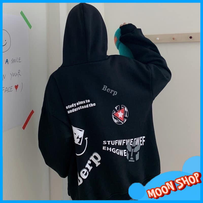 Áo Hoodie Nữ From Rộng Chất Nỉ Cotton Chữ A Unisex, Áo Hôdie Nữ 2 Màu Sắc | BigBuy360 - bigbuy360.vn