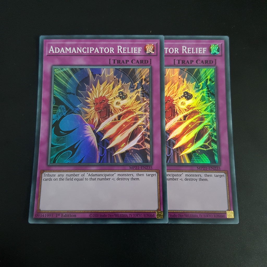 Lá bài Adamancipator Relief - MP21-EN235 - Super Rare 1st Edition